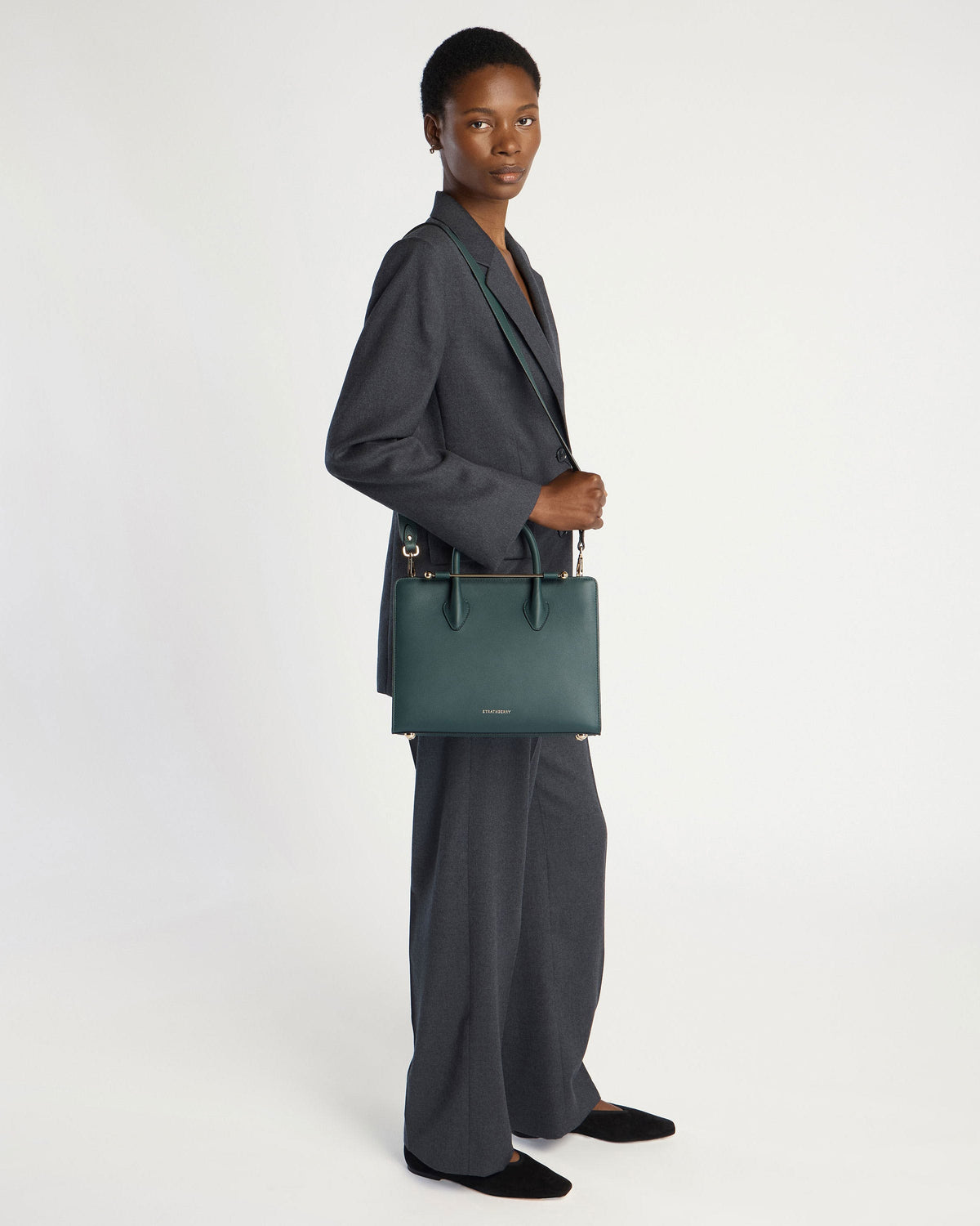Midi Tote - Bottle Green