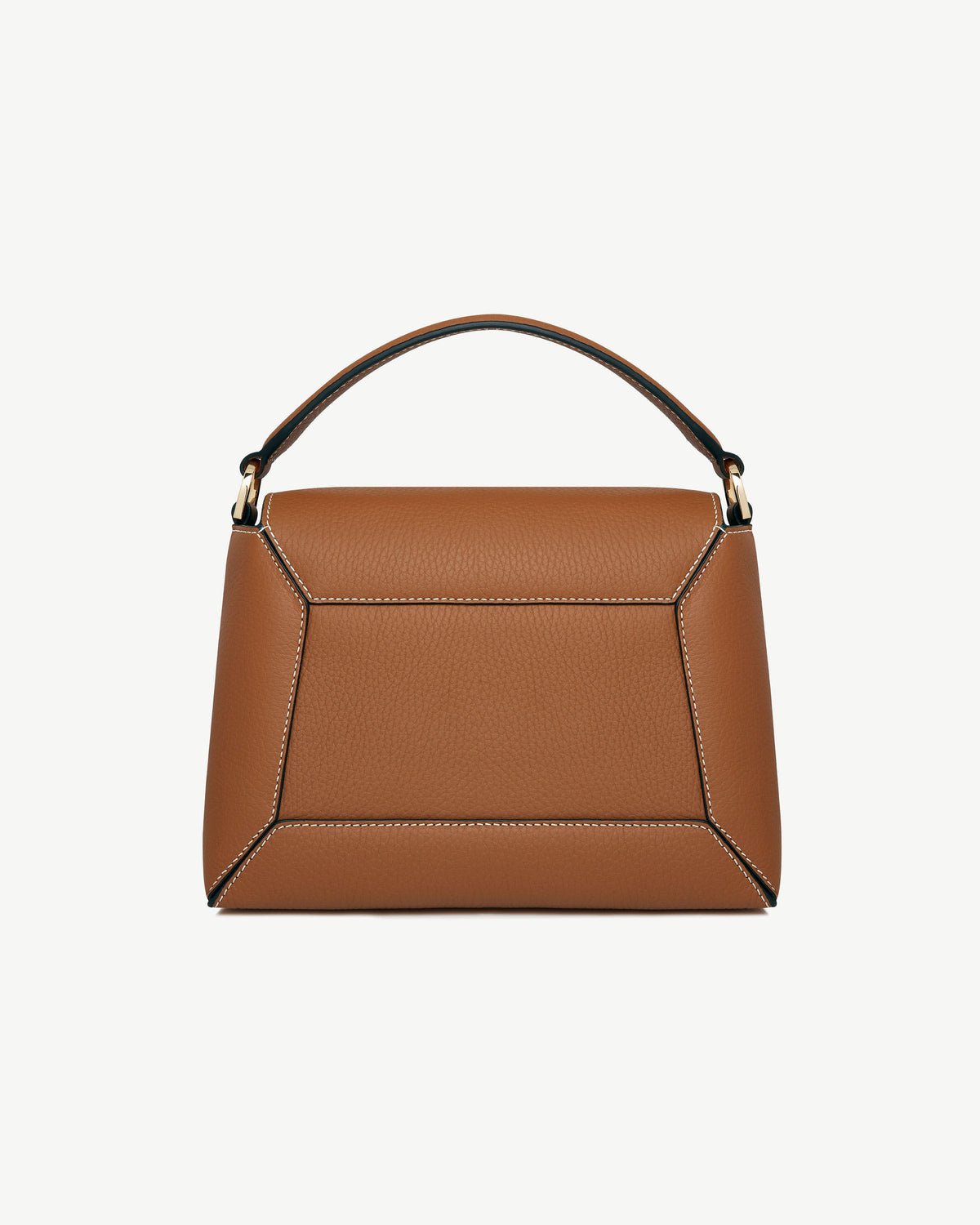 Mosaic Bag - Tan with Vanilla Stitch