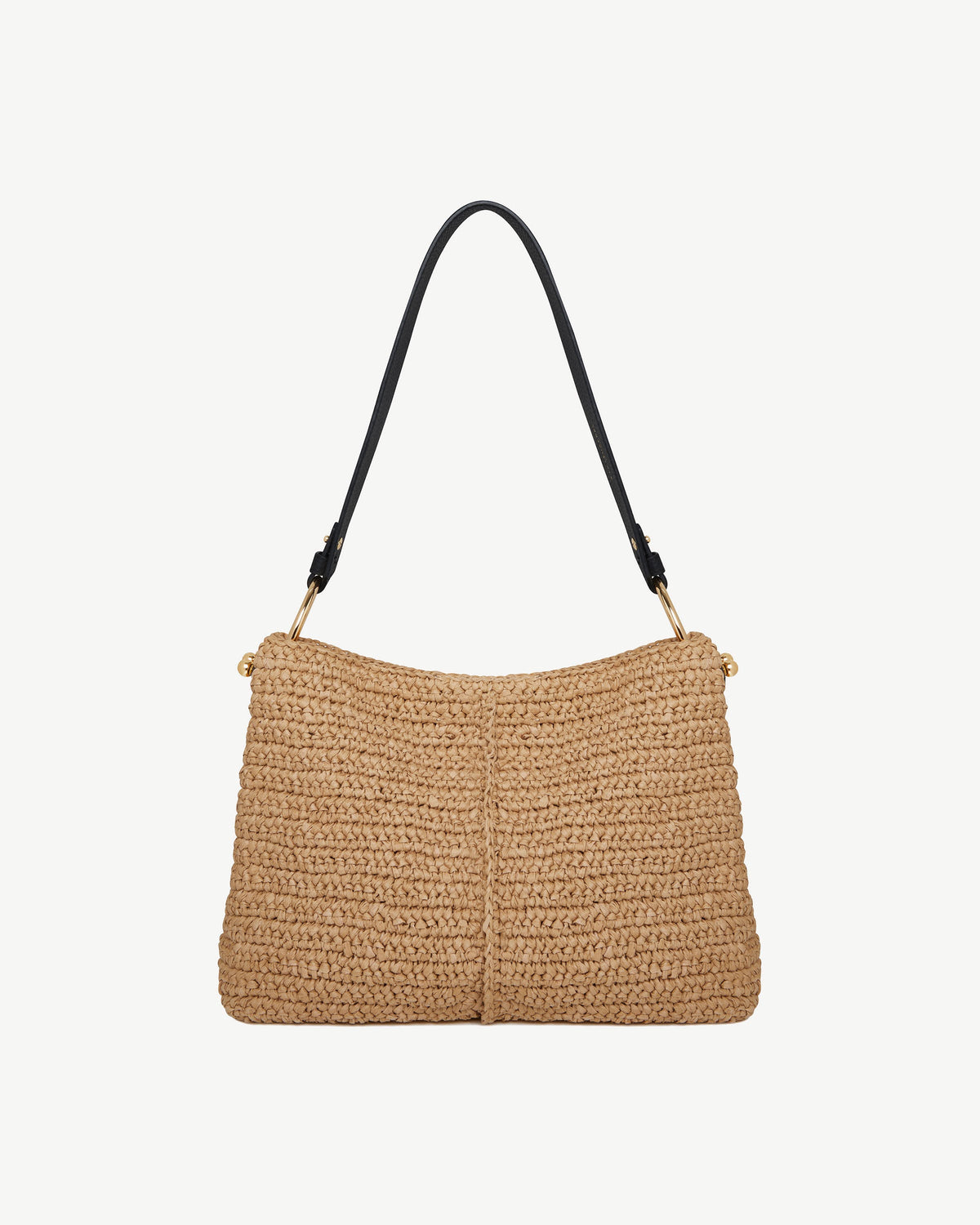 Lana Hobo - Raffia/Black