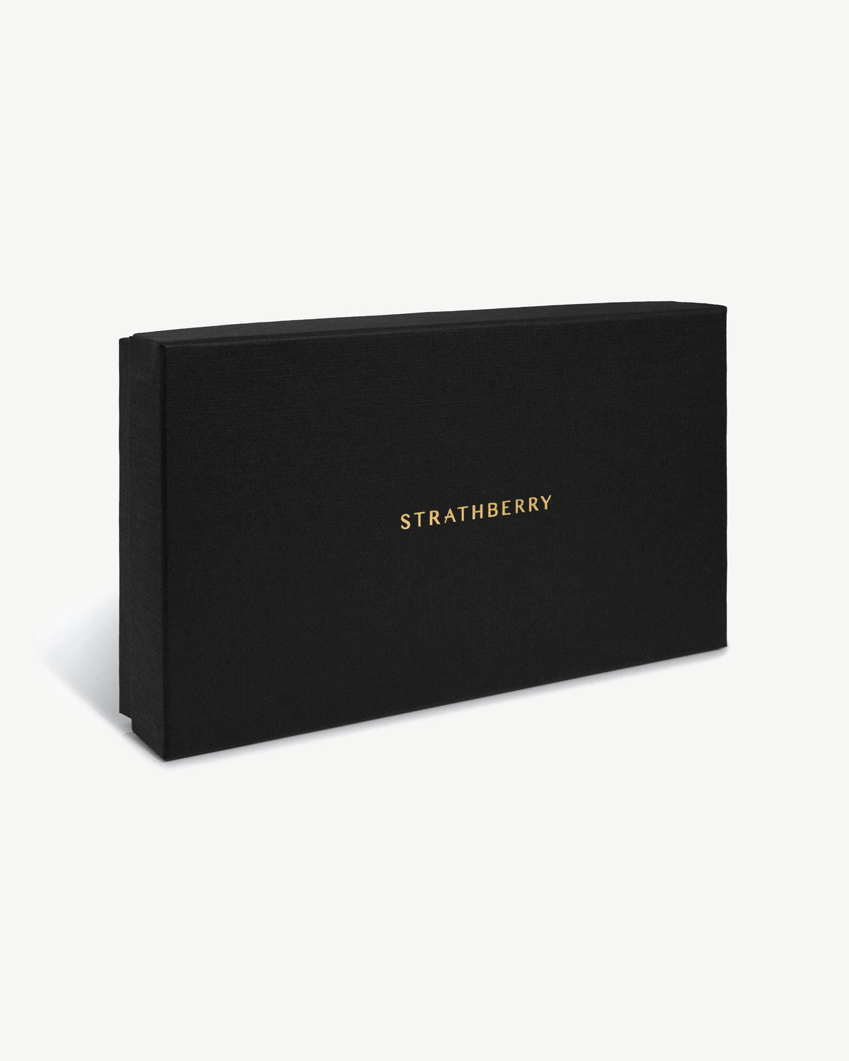 Large Melville Street Wallet - Chestnut with Vanilla Stitch