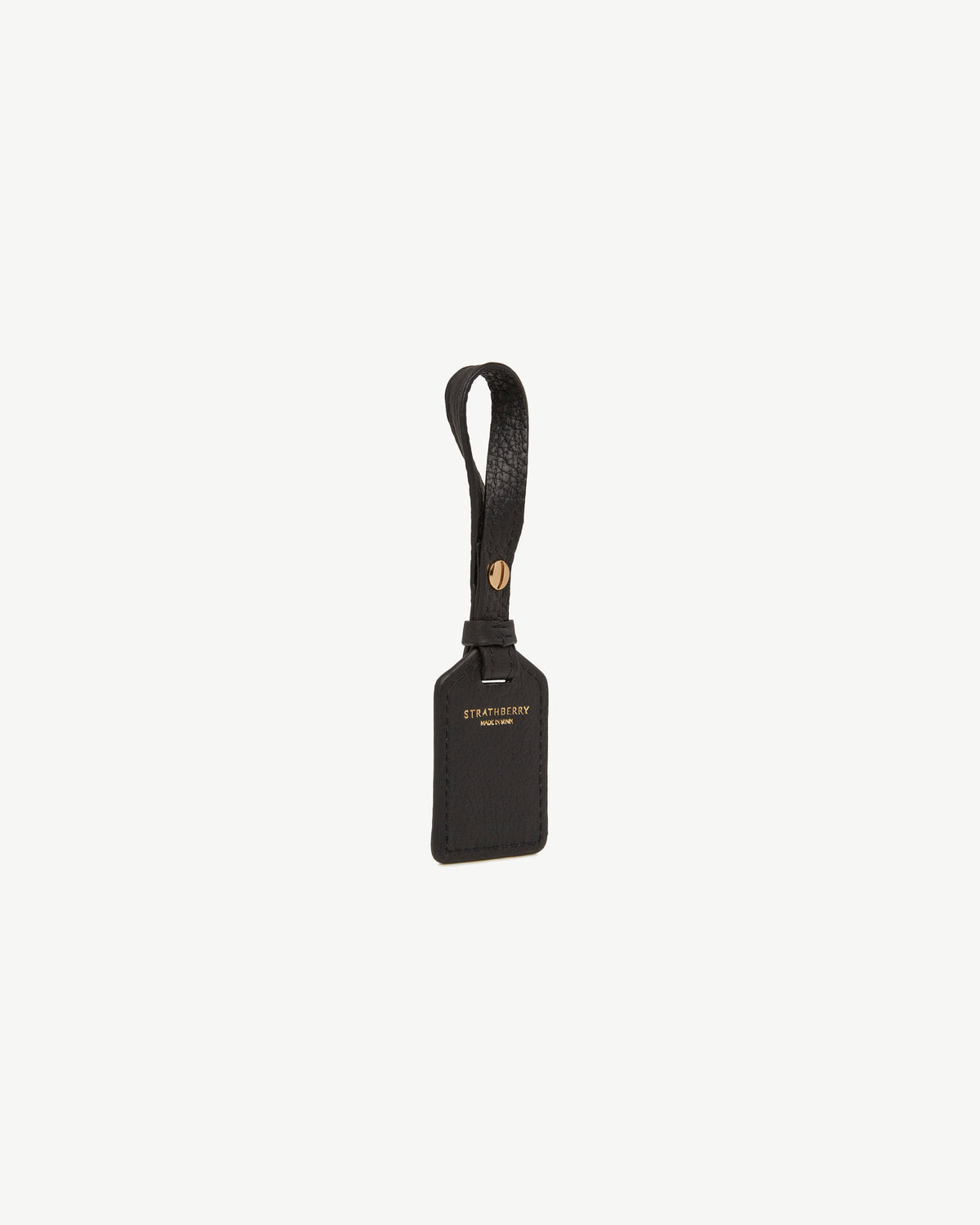 Leather Tag - Black