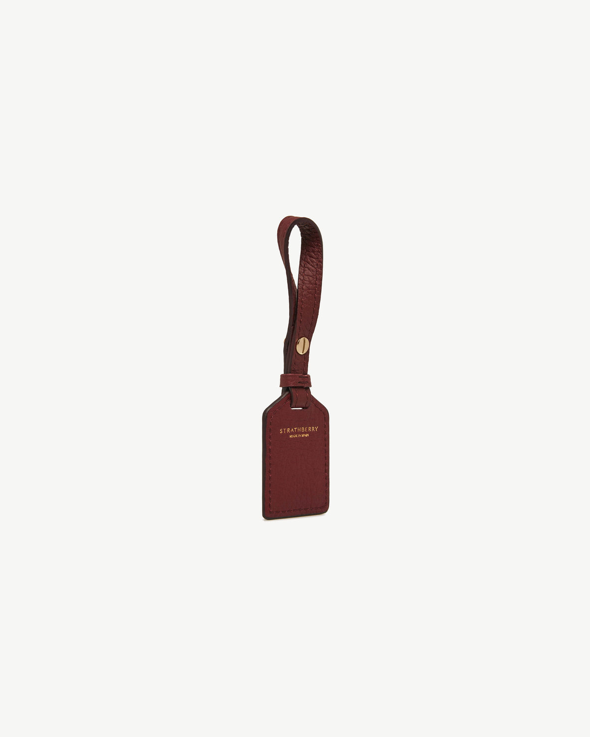Leather Tag - Oxblood