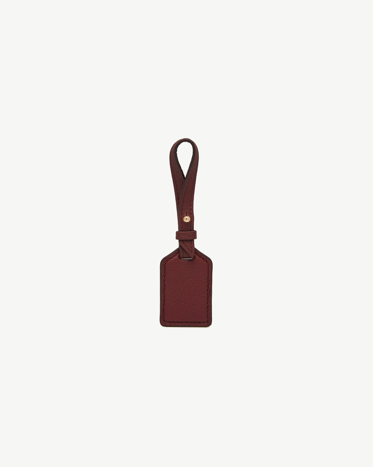 Leather Tag - Oxblood