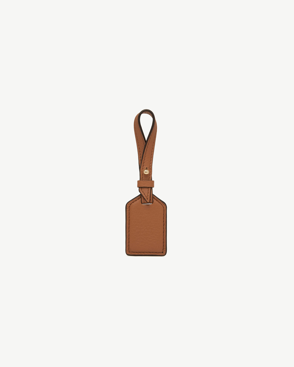 Leather Tag - Tan
