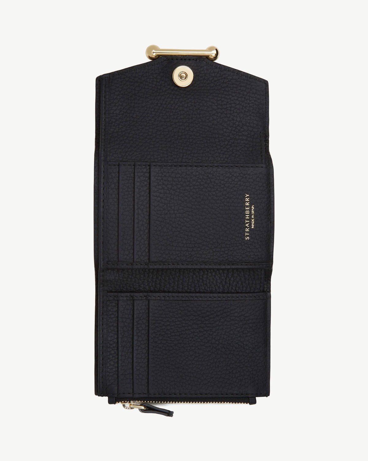 Mosaic Trifold Wallet - Black