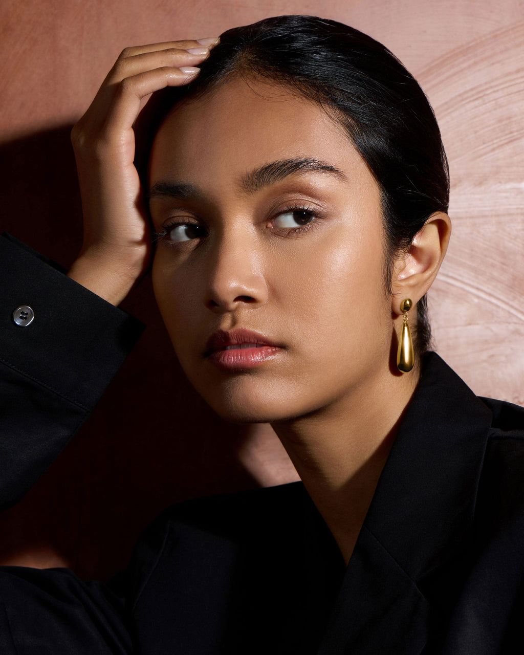 Jasmine Earrings - 24 Carat Gold Gilded