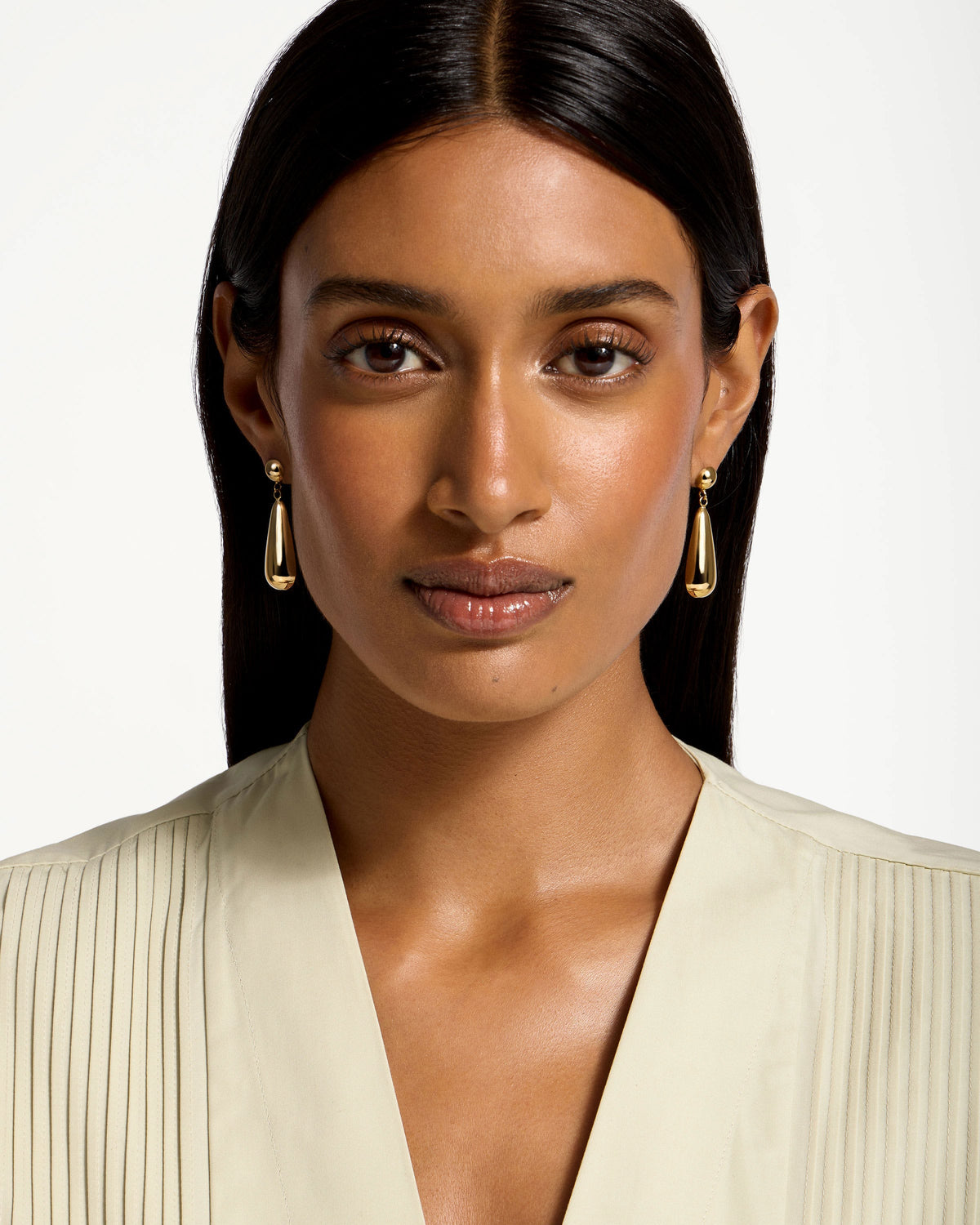 Jasmine Earrings - 24 Carat Gold Gilded