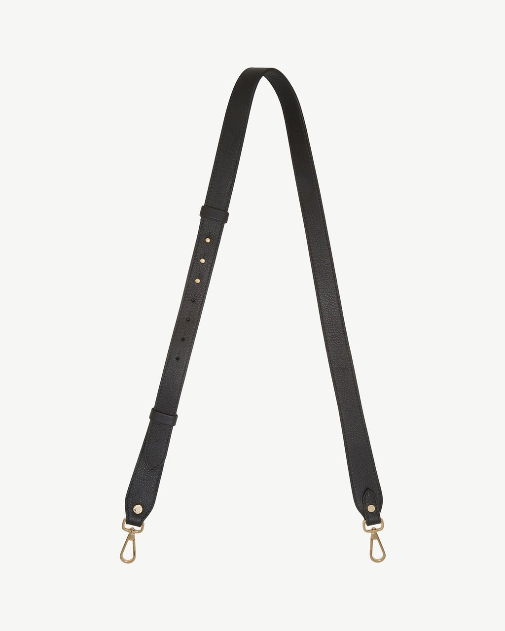 Adjustable Leather Strap - Black