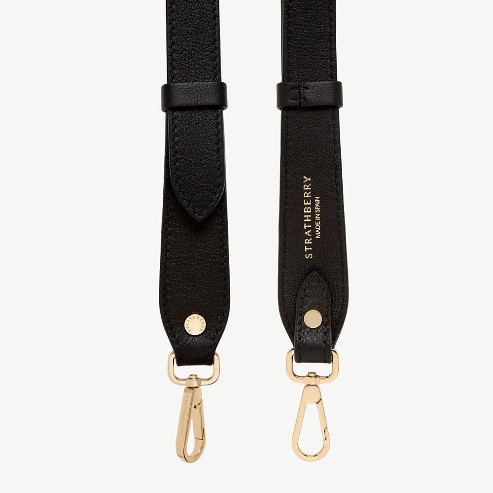 Adjustable Leather Strap - Black