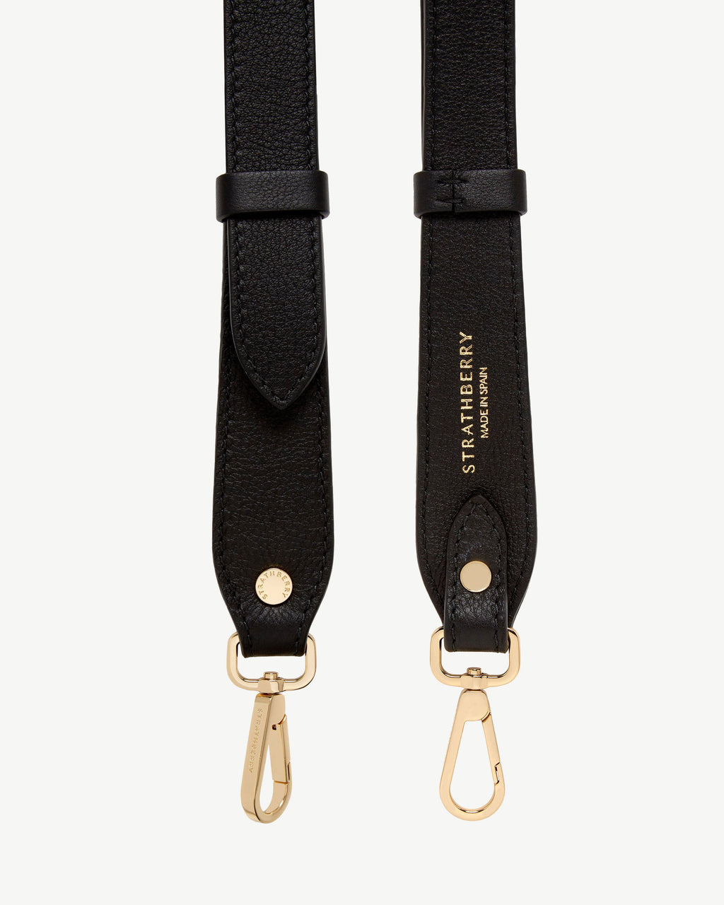 Adjustable Leather Strap - Black