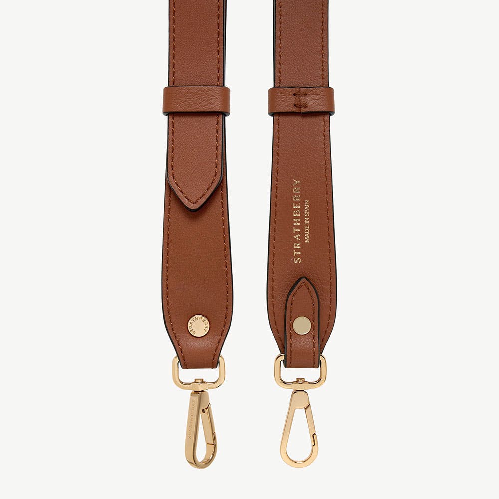 Adjustable Leather Strap - Chestnut