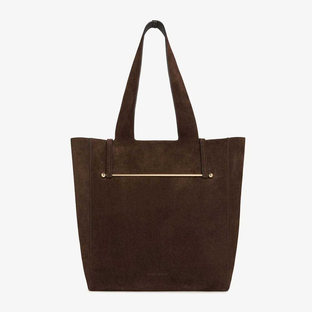 Melody Tote - Chocolate Suede