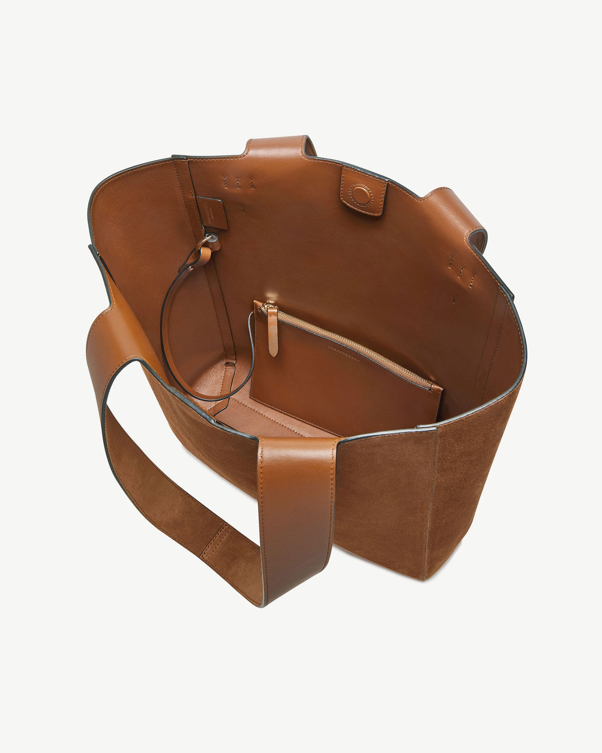Melody Tote - Tan Suede