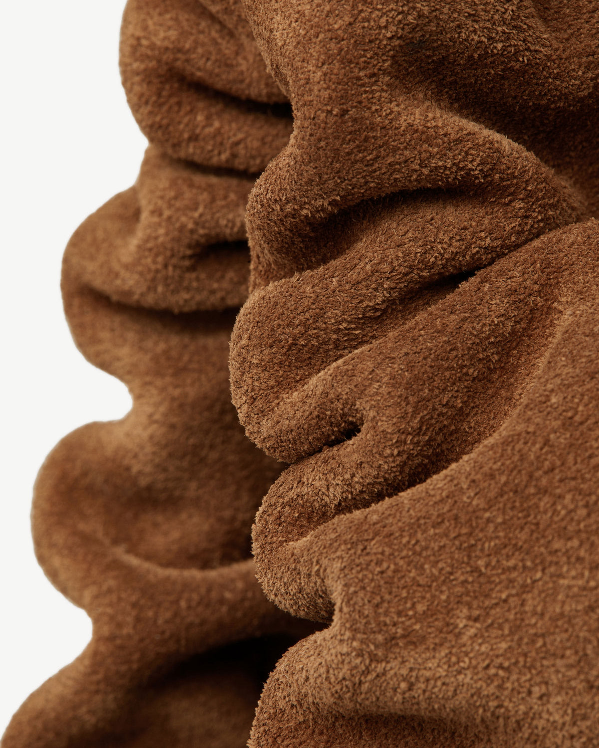 Charlotte Drawstring - Tan Suede