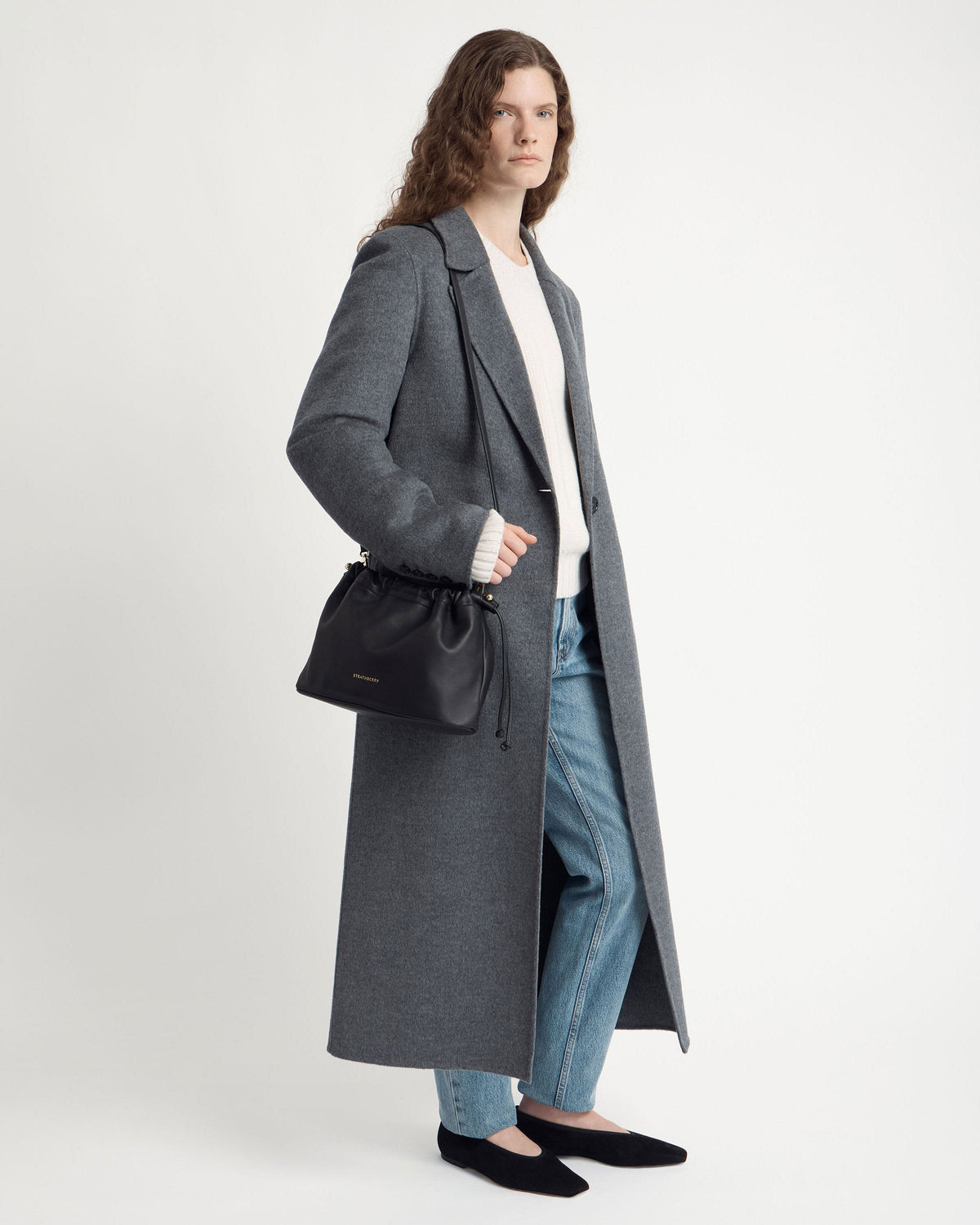 Charlotte Midi Drawstring - Black