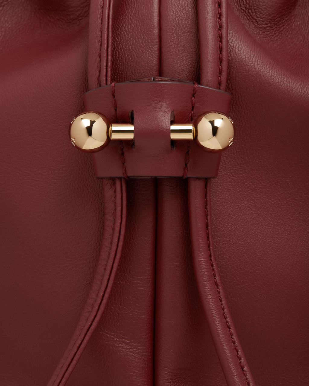 Charlotte Midi Drawstring - Oxblood