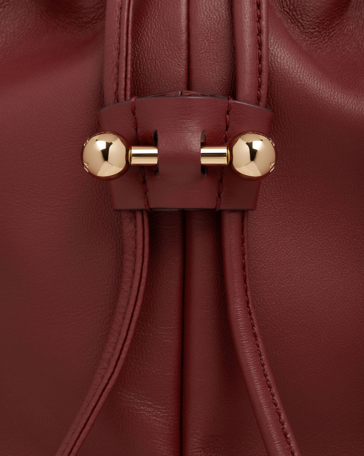 Charlotte Midi Drawstring - Oxblood