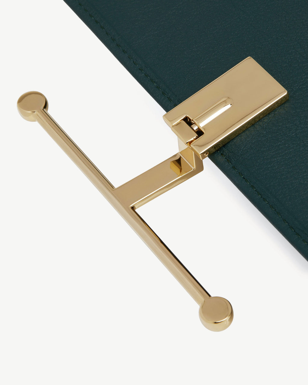 Large Melville Street Wallet - Bottle Green