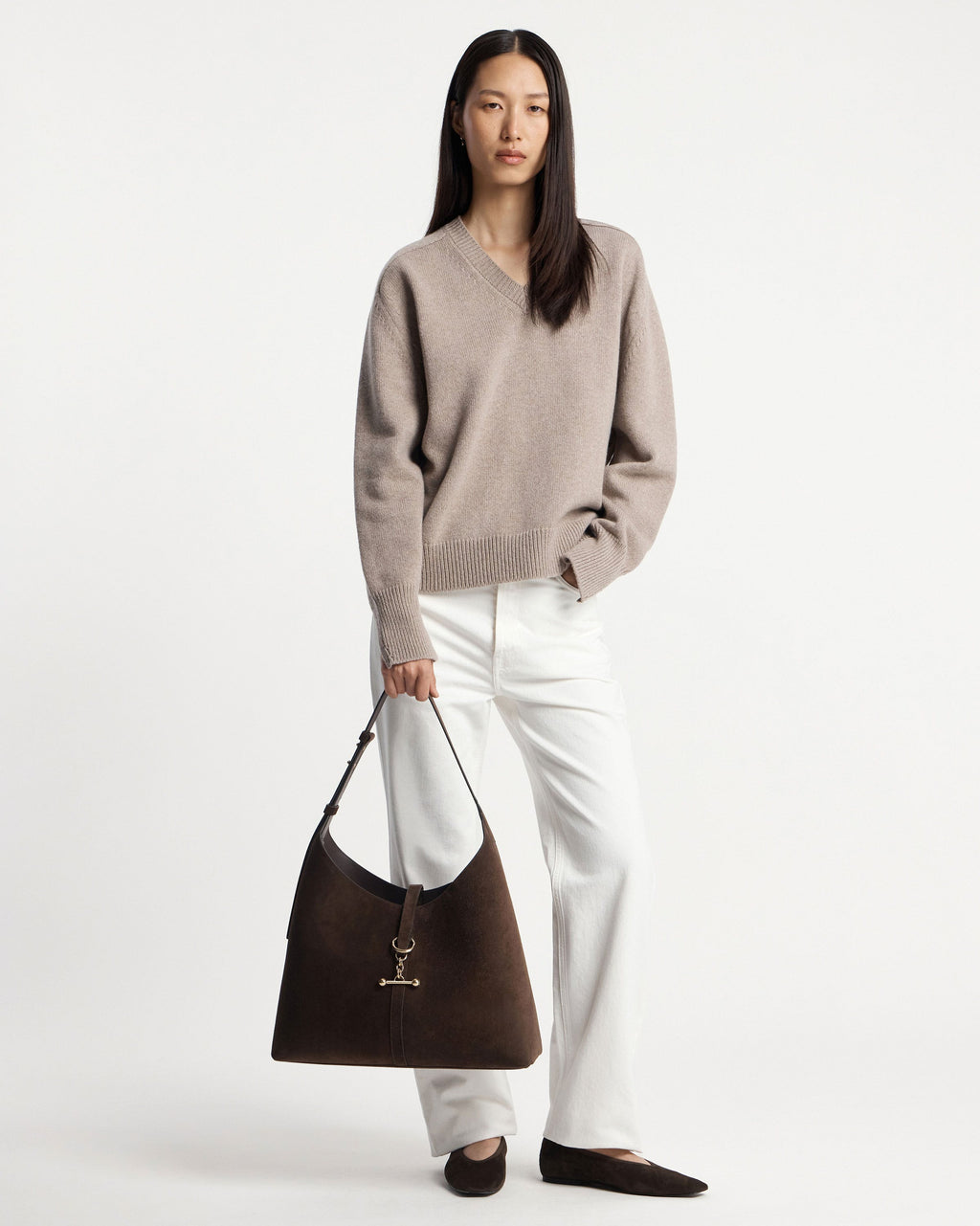 Kite Hobo Maxi - Chocolate Suede