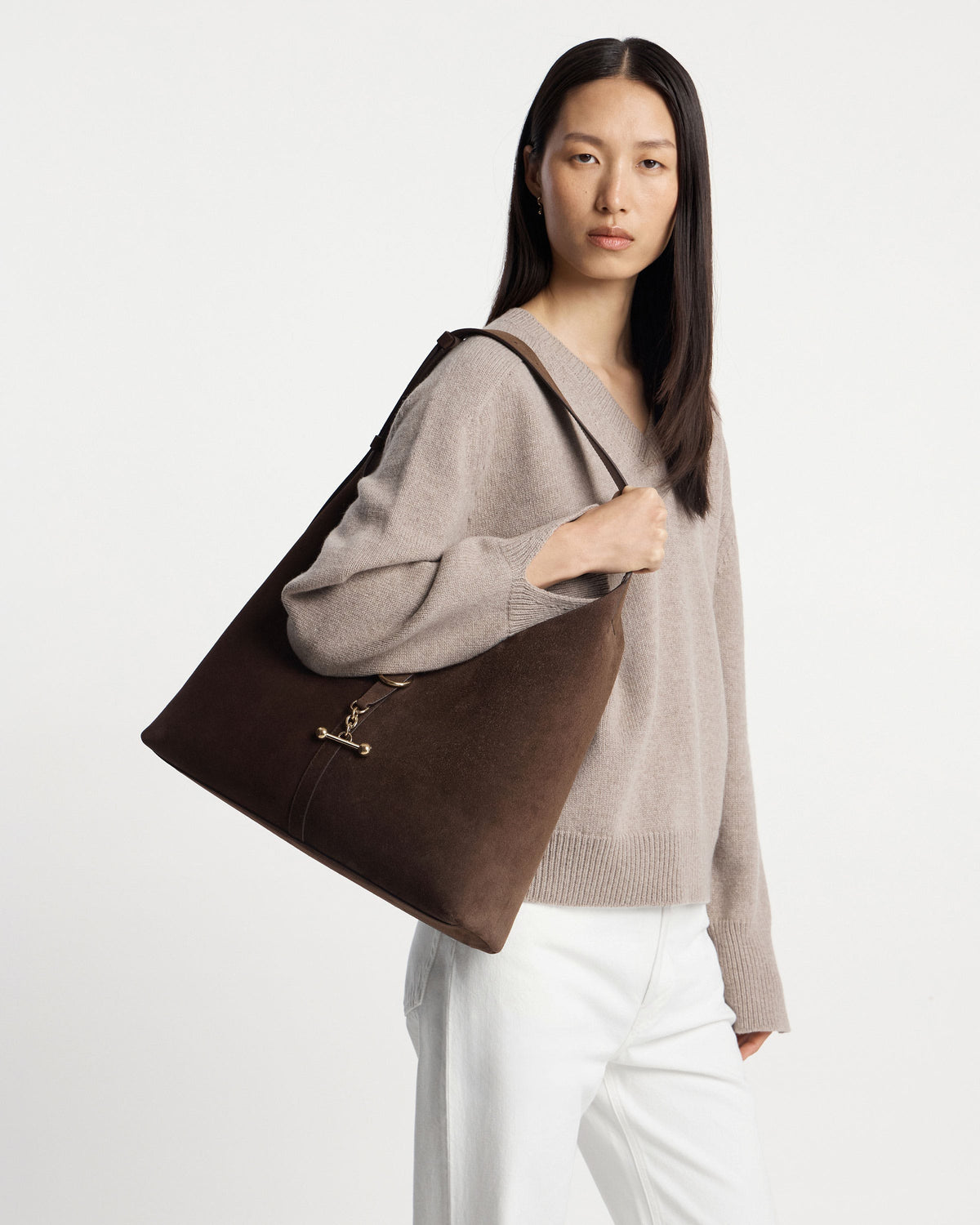 Kite Hobo Maxi - Chocolate Suede