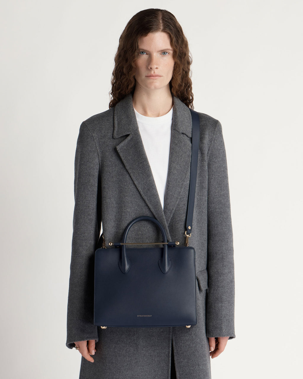 Midi Tote - Marine Blue