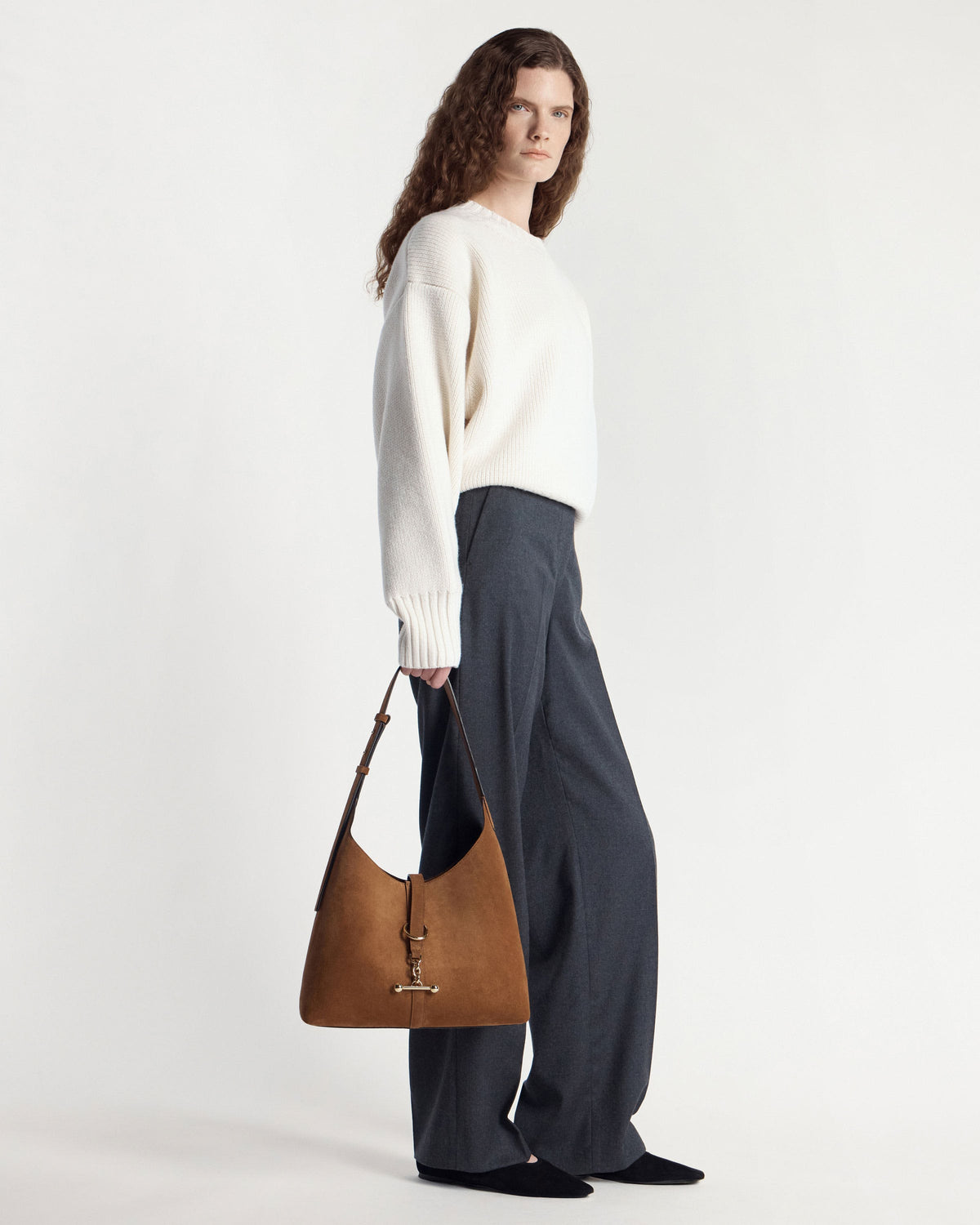 Kite Hobo - Tan Suede