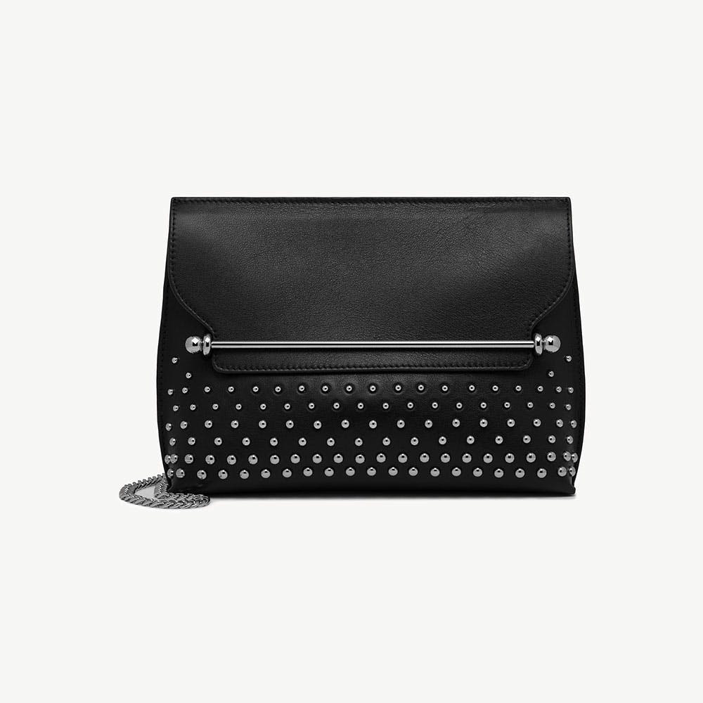 Stylist - Black Ombré Studded Leather