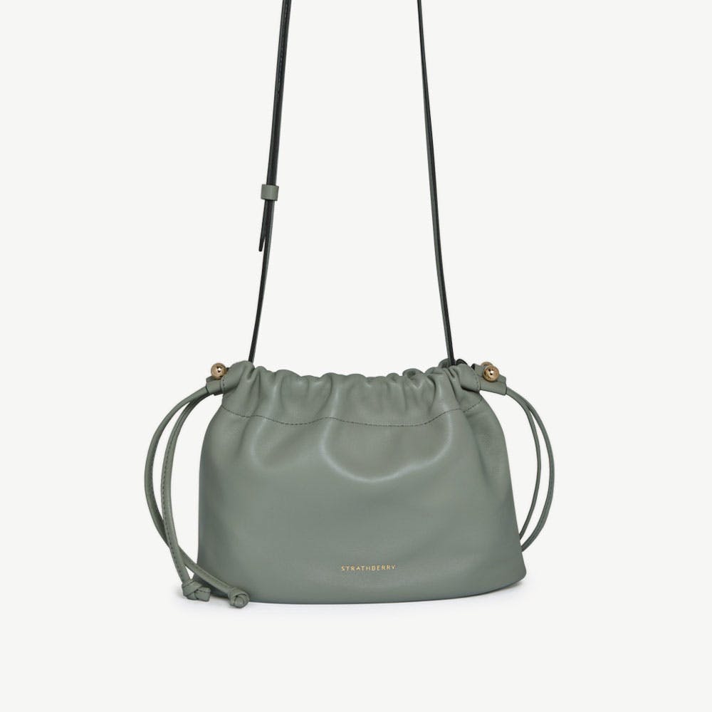 Charlotte Drawstring - Library Green