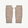 Westray Fingerless Cashmere Gloves - Oat