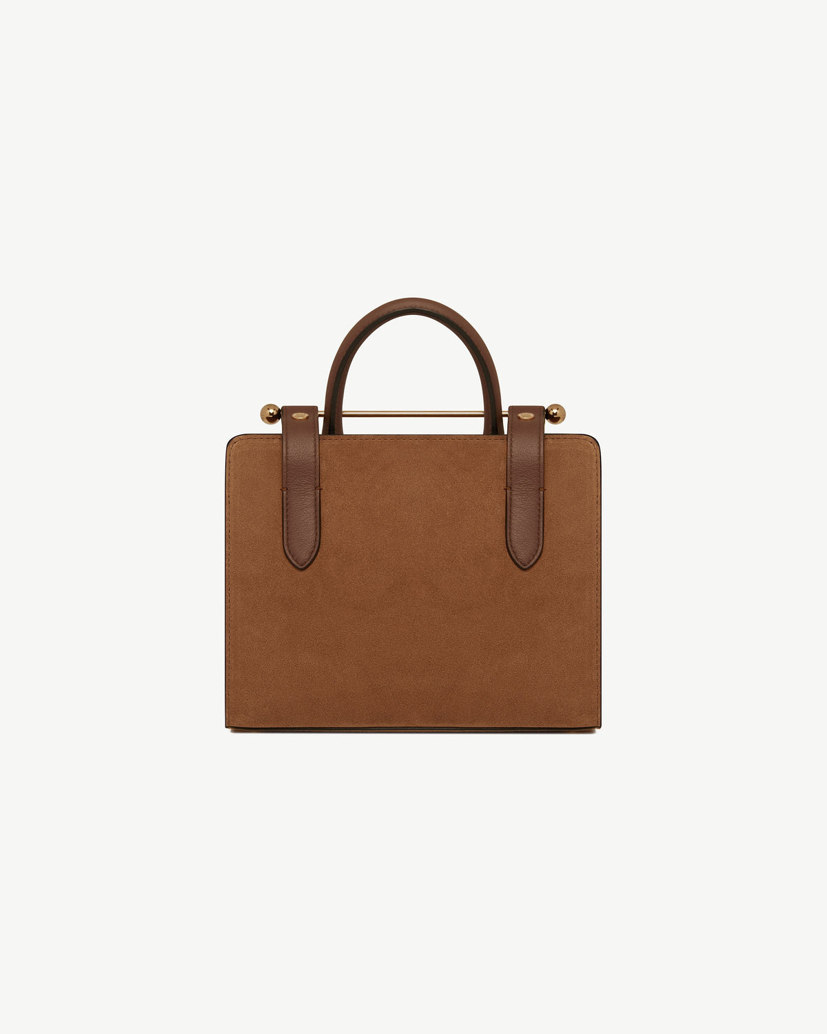 Mini Tote - Tan Suede