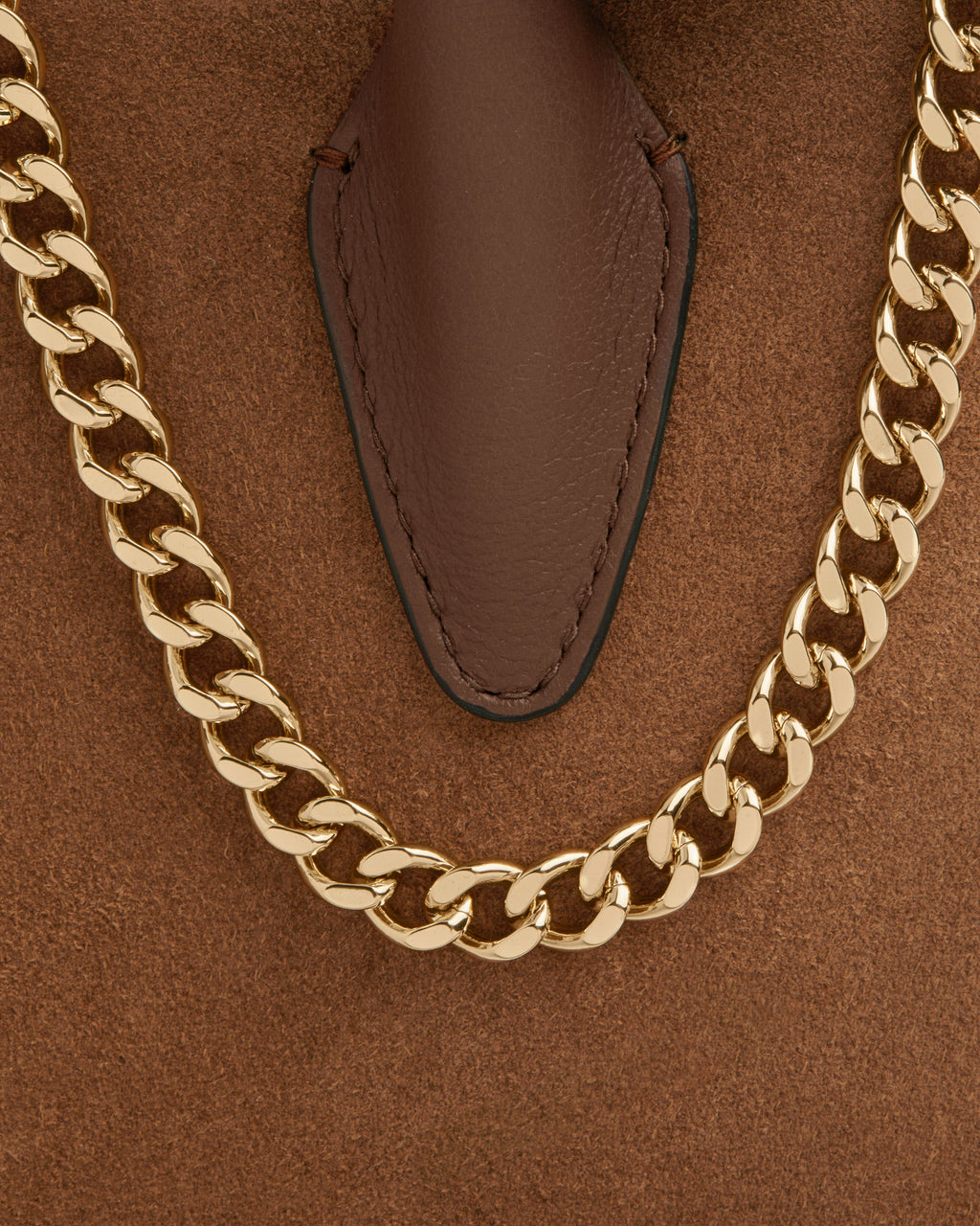 Mini Tote - Tan Suede