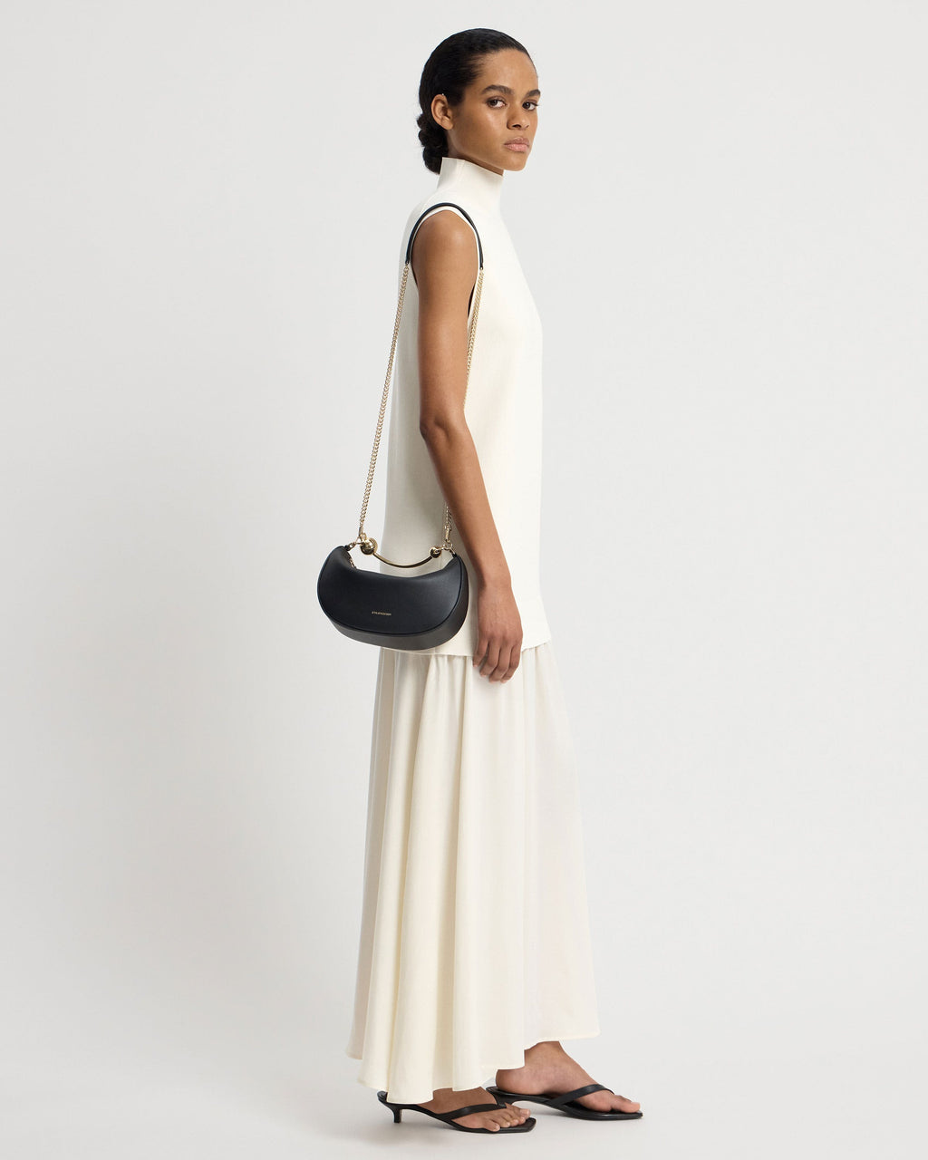 Crescent Moon Mini - Black