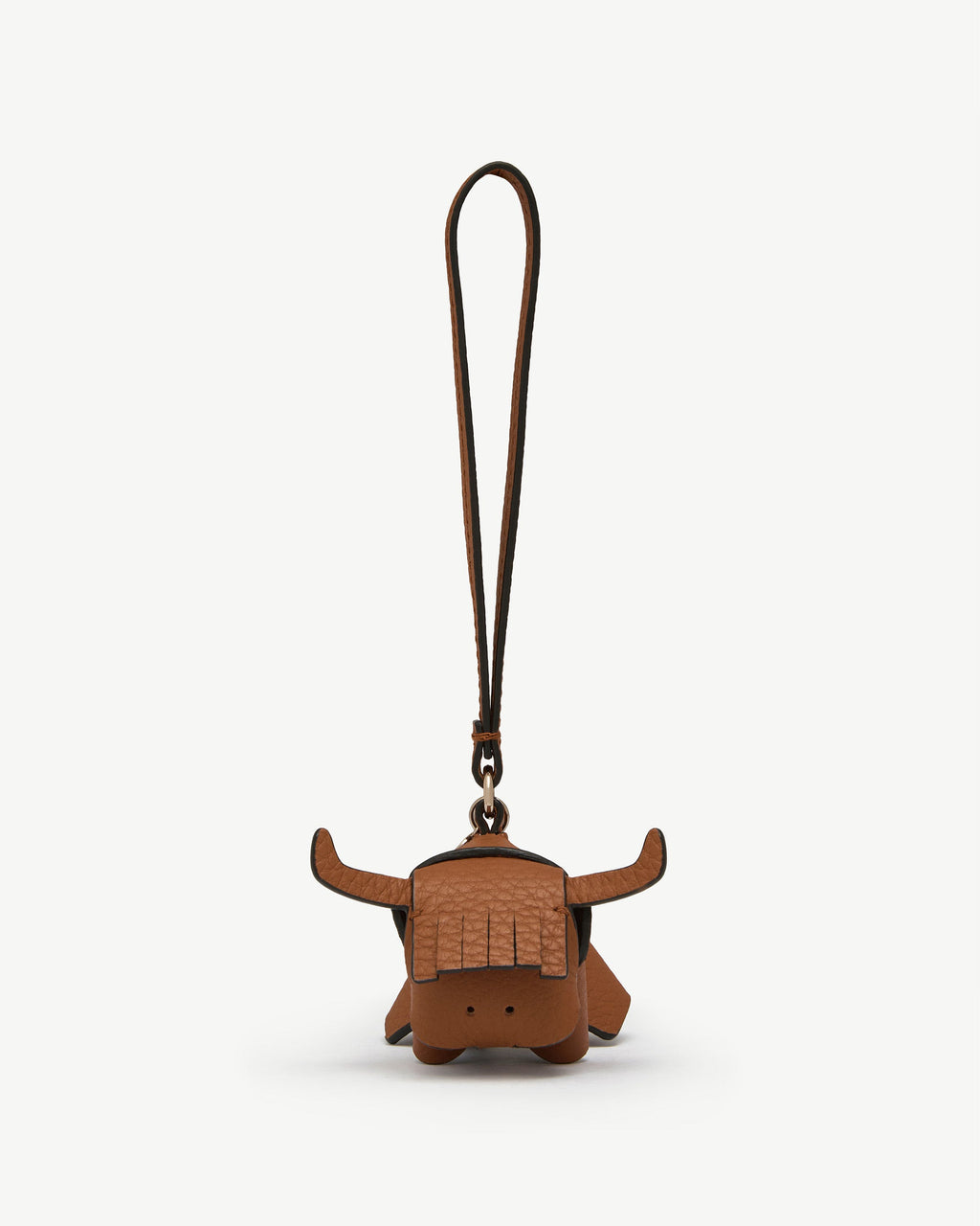 Bag Charm - Highland Cow Tan