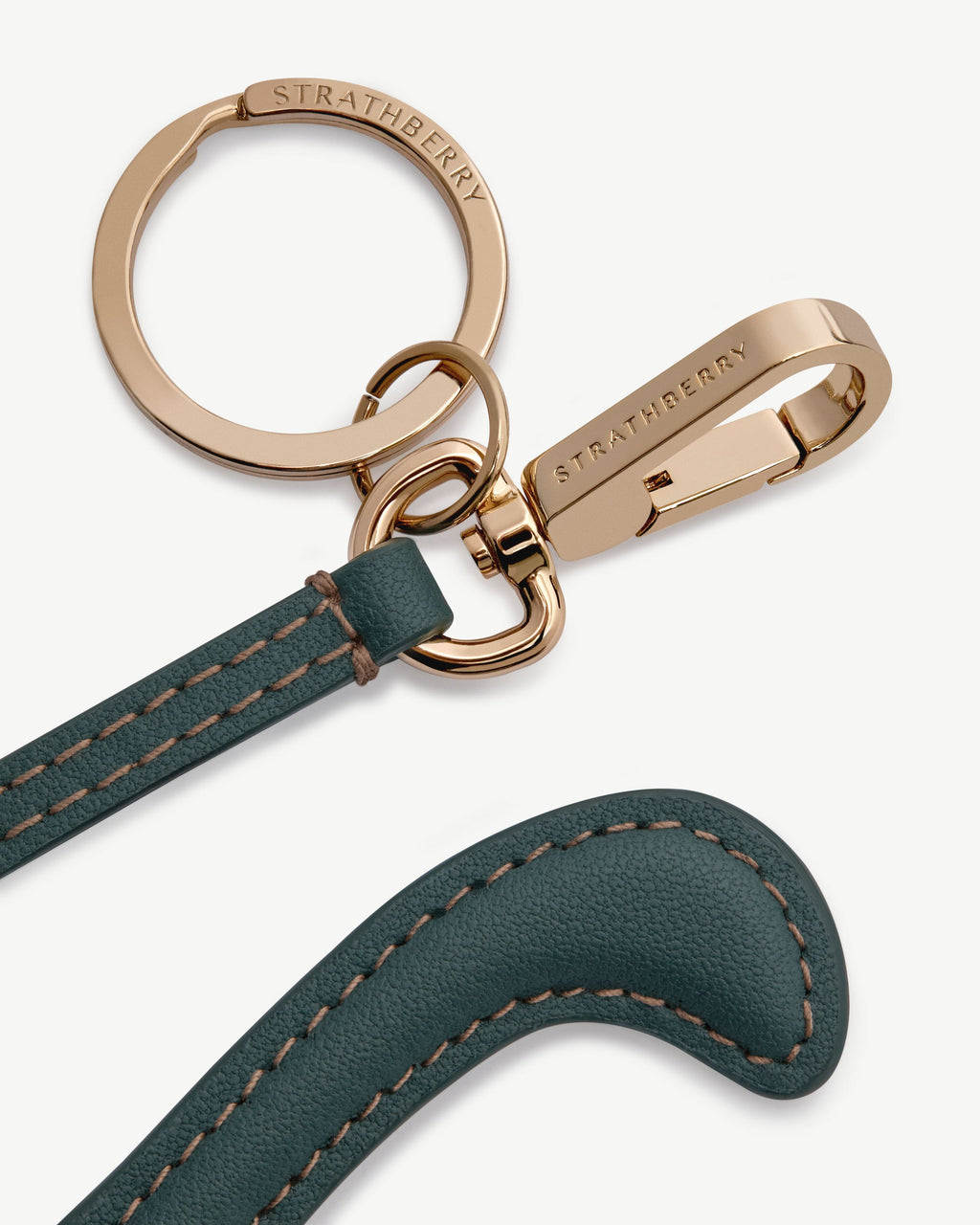 Bag Charm - Nessie Bottle Green