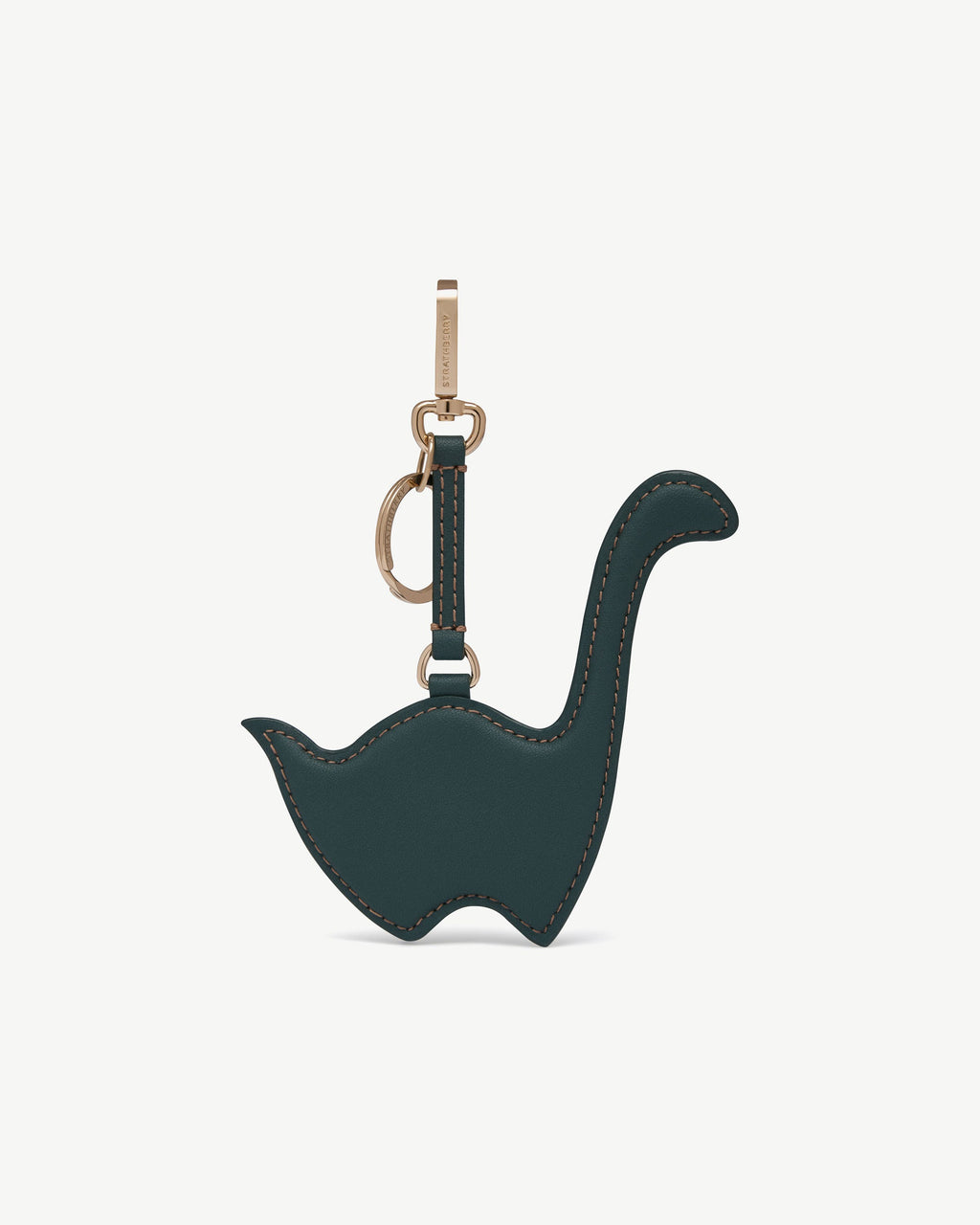 Bag Charm - Nessie Bottle Green
