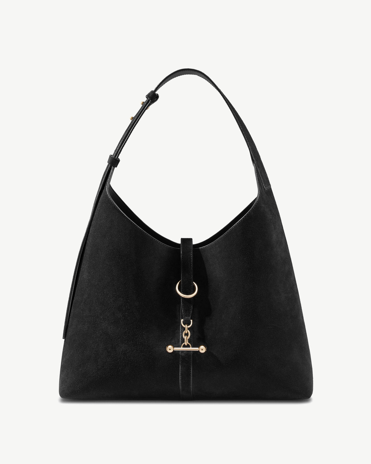 Kite Hobo Maxi - Black Suede