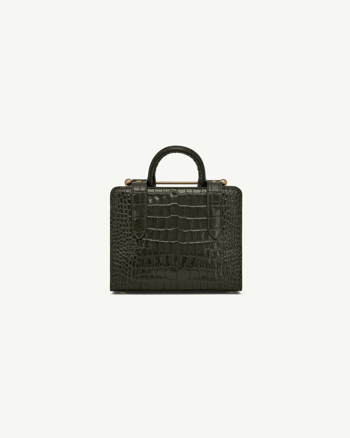 Nano Tote - Croc-Embossed Forest