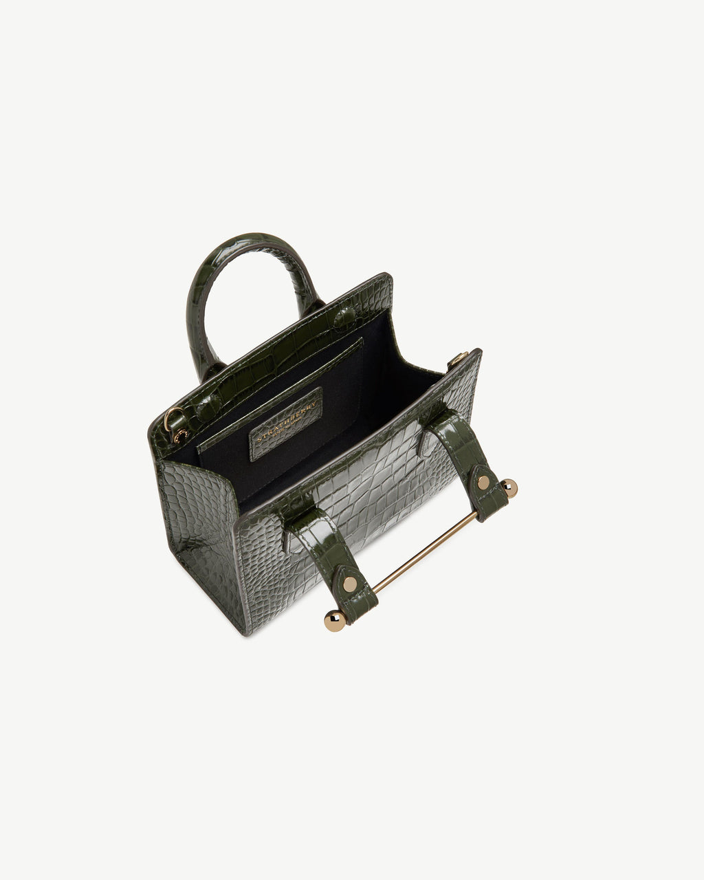 Nano Tote - Croc-Embossed Forest