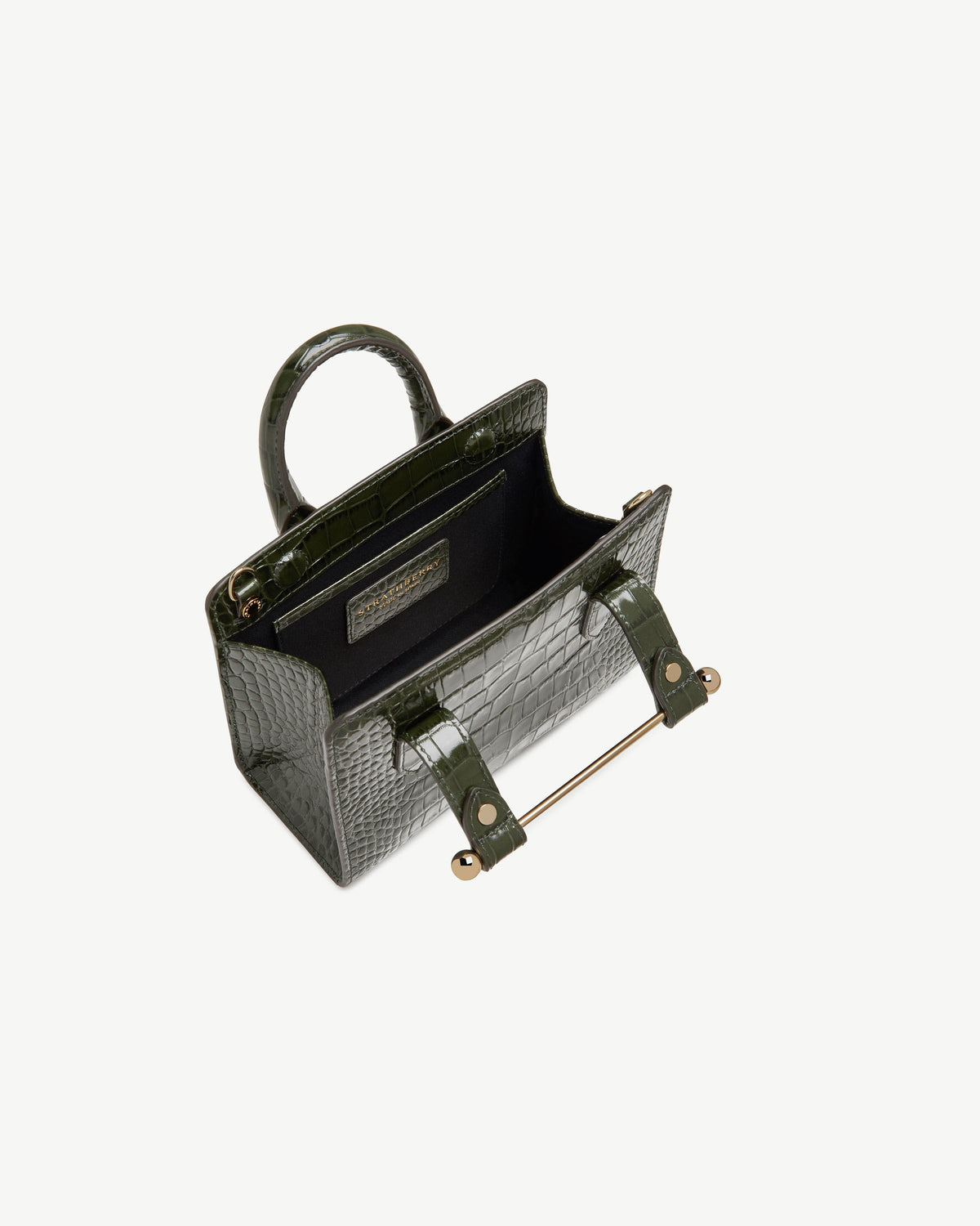 Nano Tote - Croc-Embossed Forest