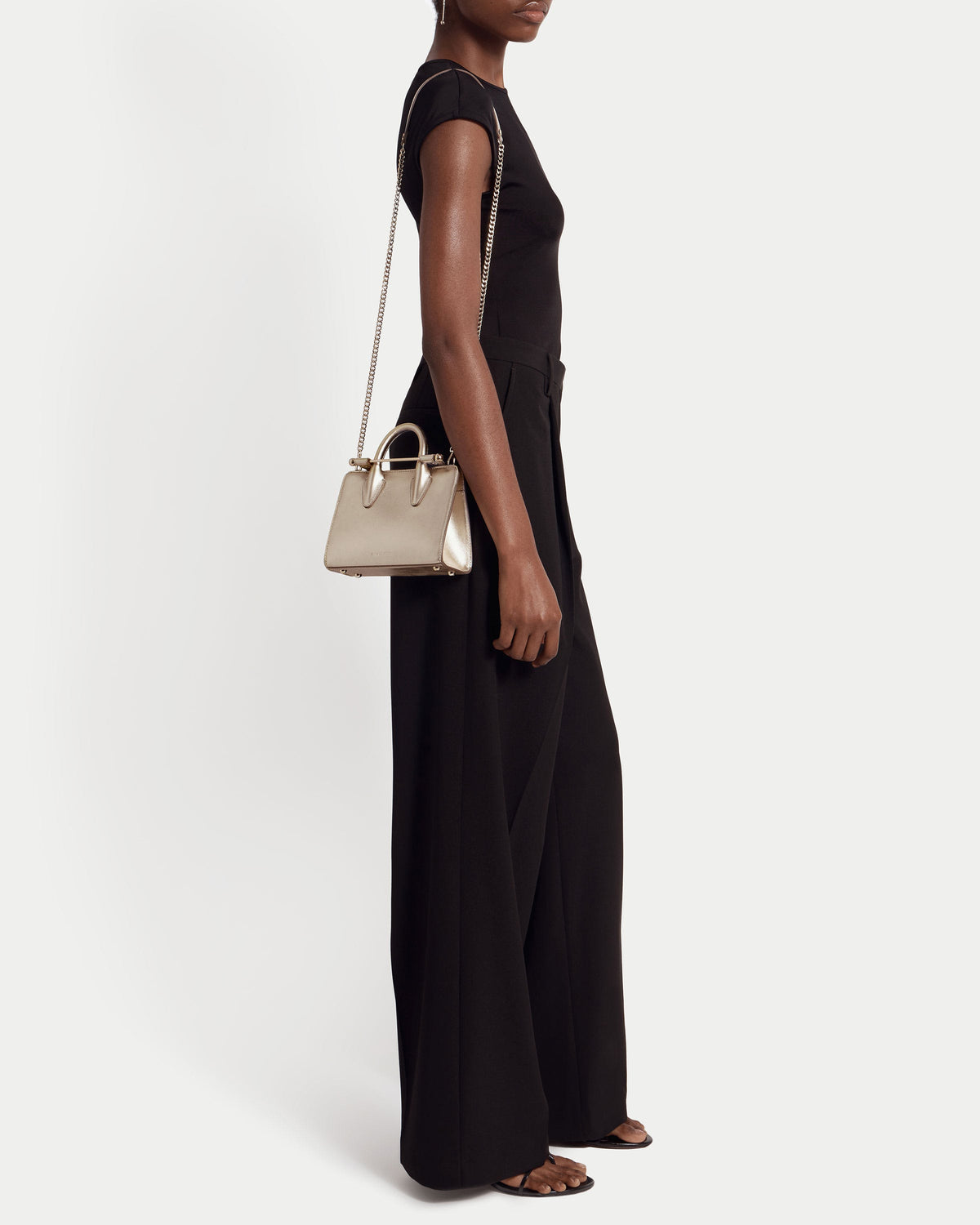 Nano Tote - Gold Metallic Foil