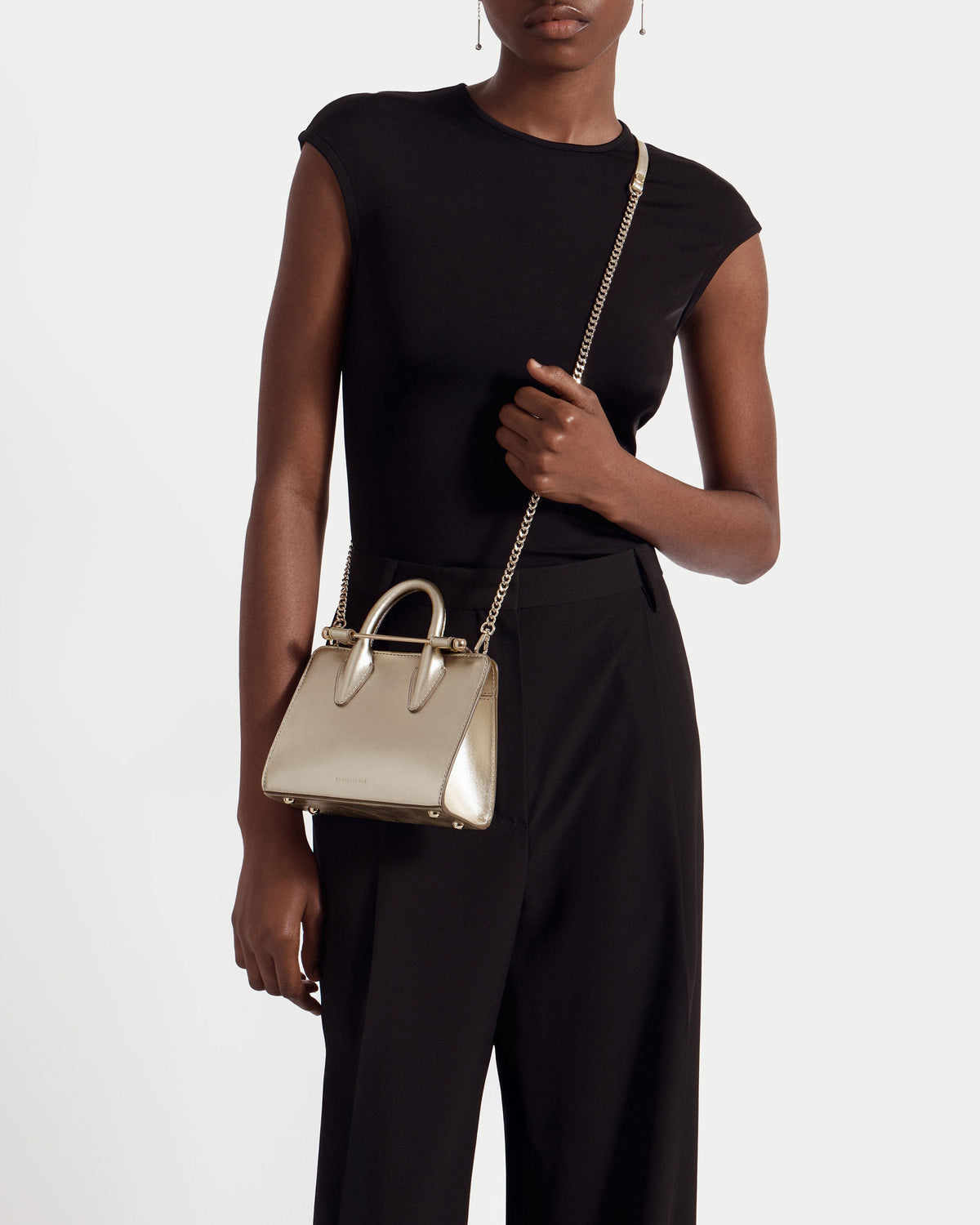 Nano Tote - Gold Metallic Foil