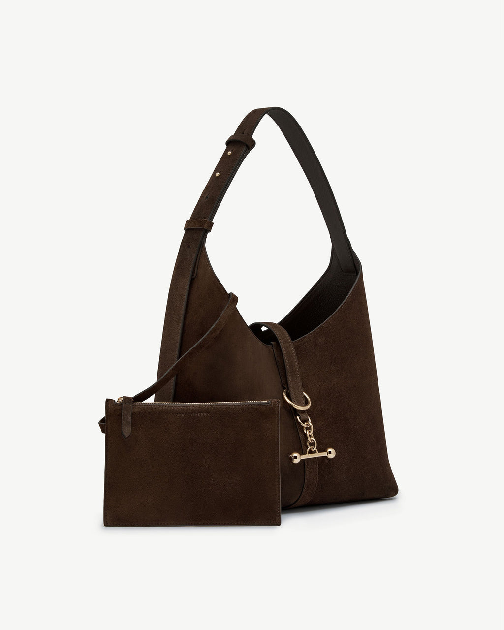 Kite Hobo - Chocolate Suede