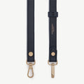 Thin Adjustable Leather Strap - Marine Blue