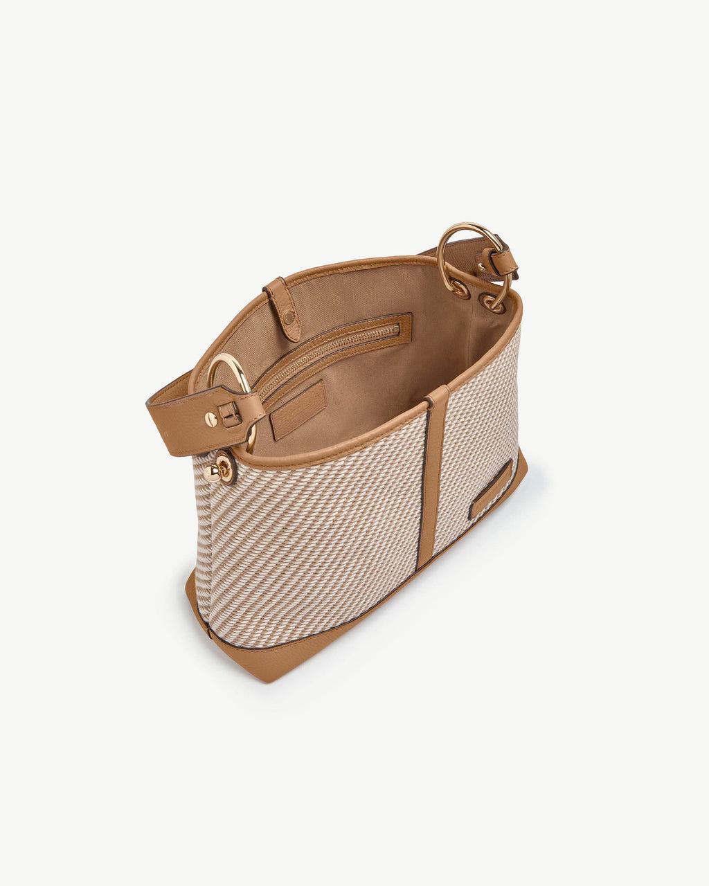 Lana Hobo - Caramel/Natural Twill