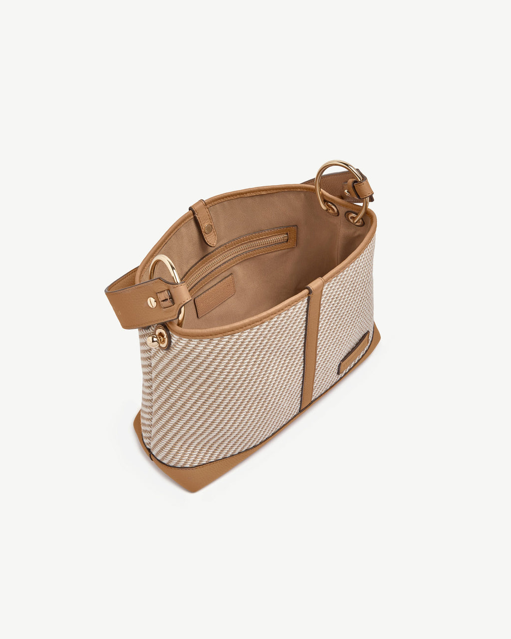 Lana Hobo - Caramel/Natural Twill