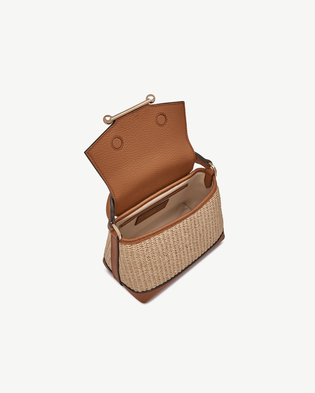 Mosaic Nano - Tan/Natural Raffia