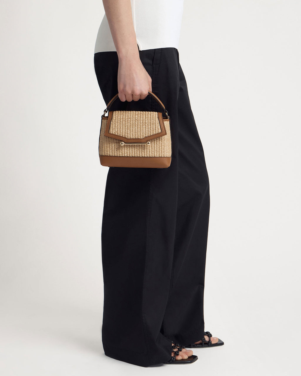 Mosaic Nano - Tan/Natural Raffia