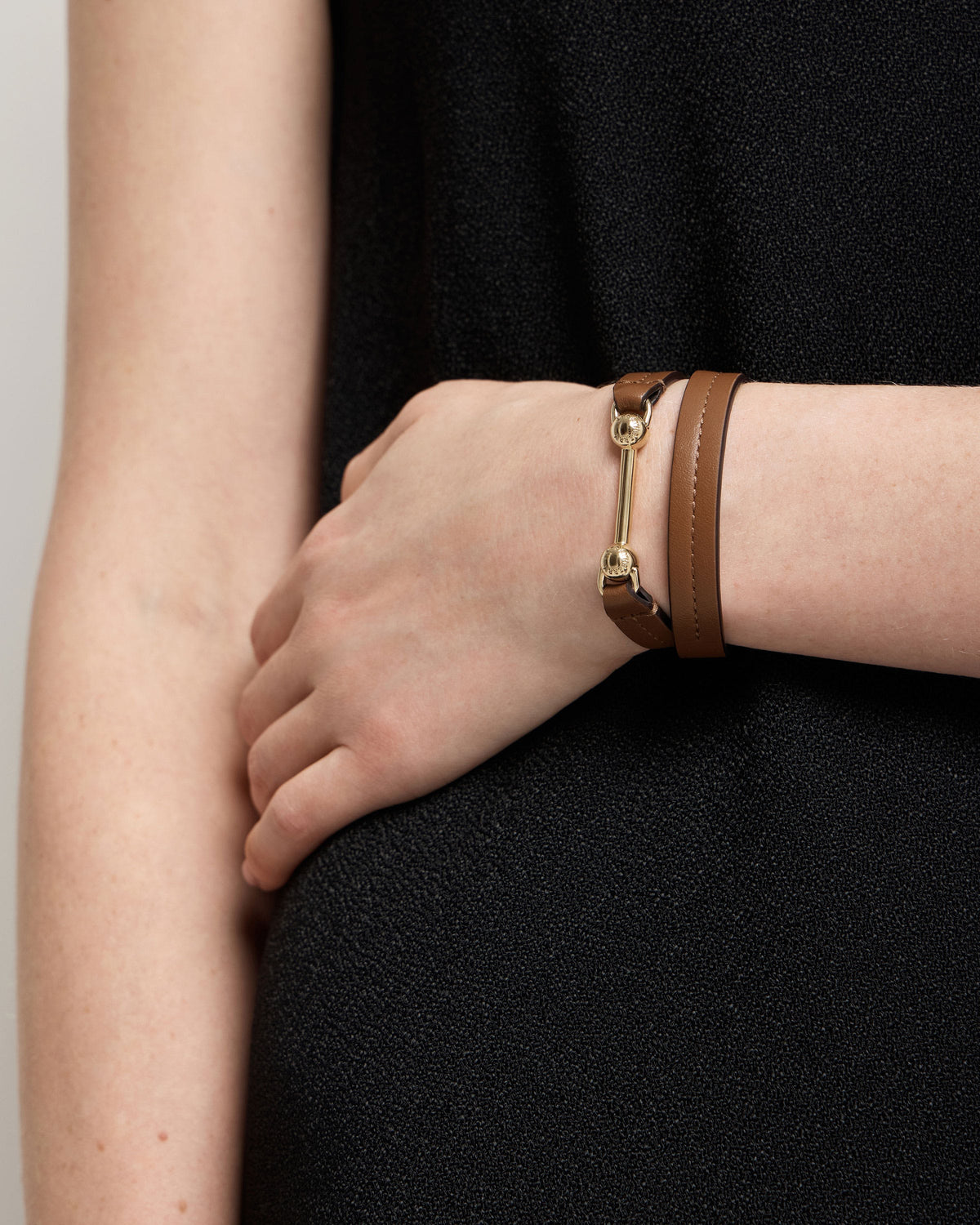 Corda Double Wrap Bracelet - Hazelnut
