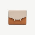 Mosaic Trifold Wallet - Oat/Honey/Clay
