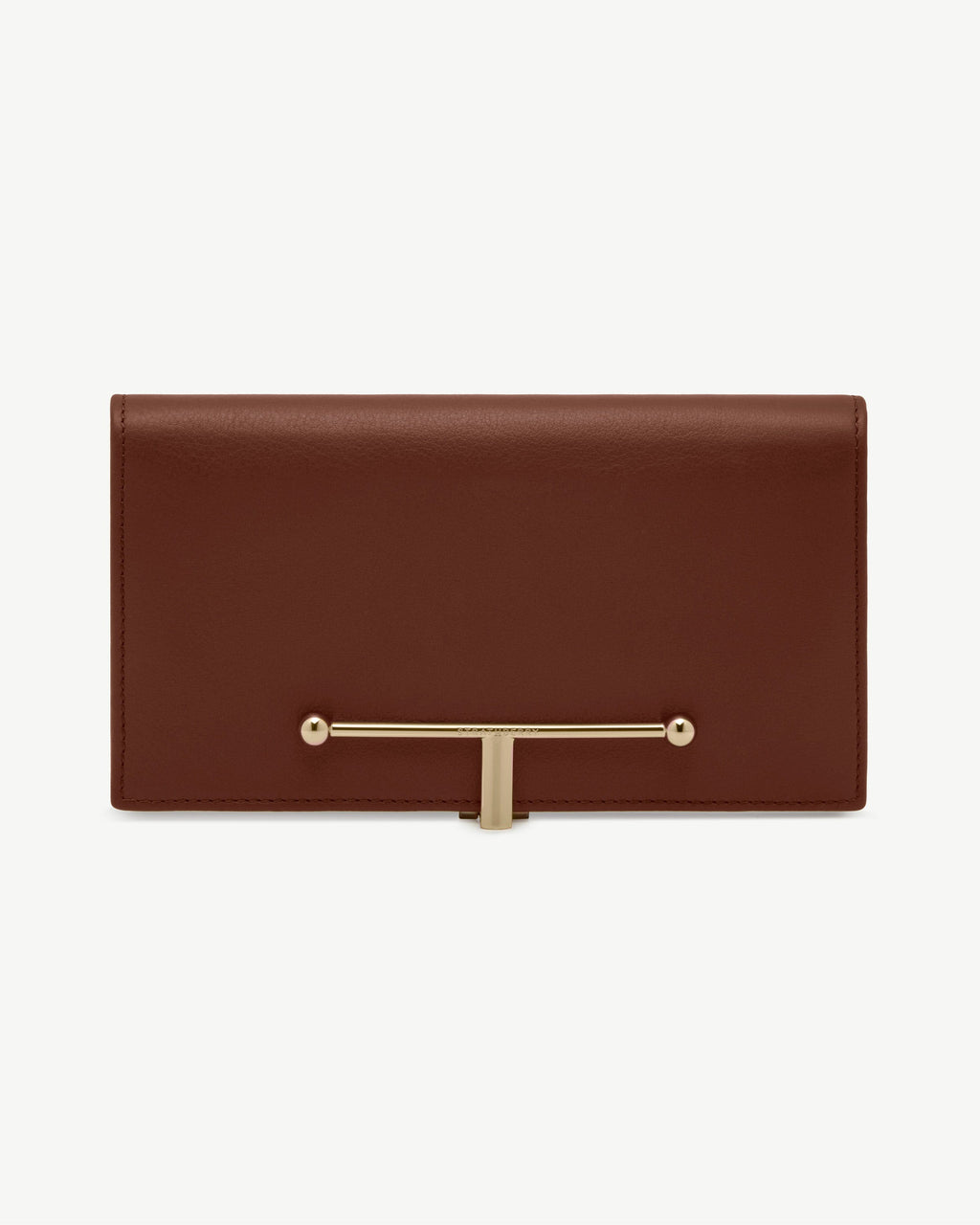 Large Melville Street Wallet - Walnut